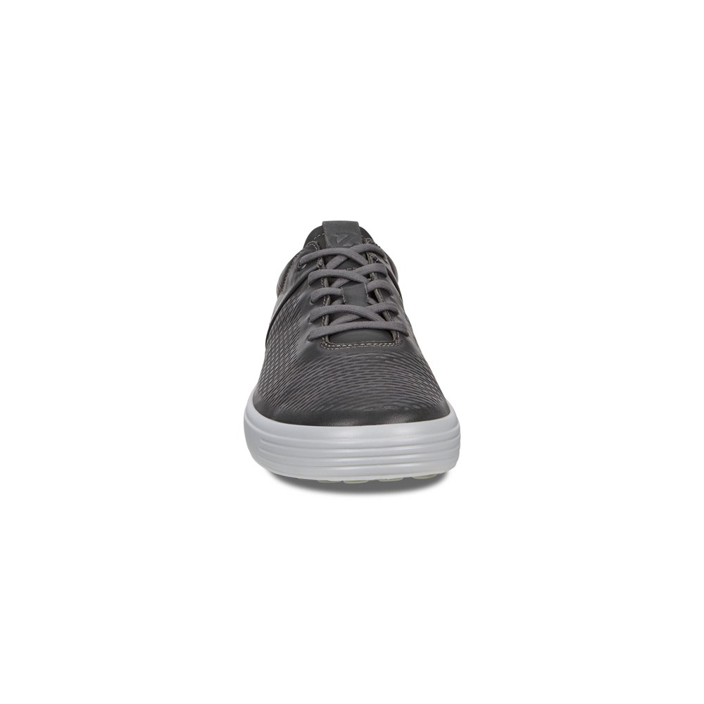 ECCO Mens Sneakers Dark Grey - Soft 7 Lace-Ups - BXF-493156